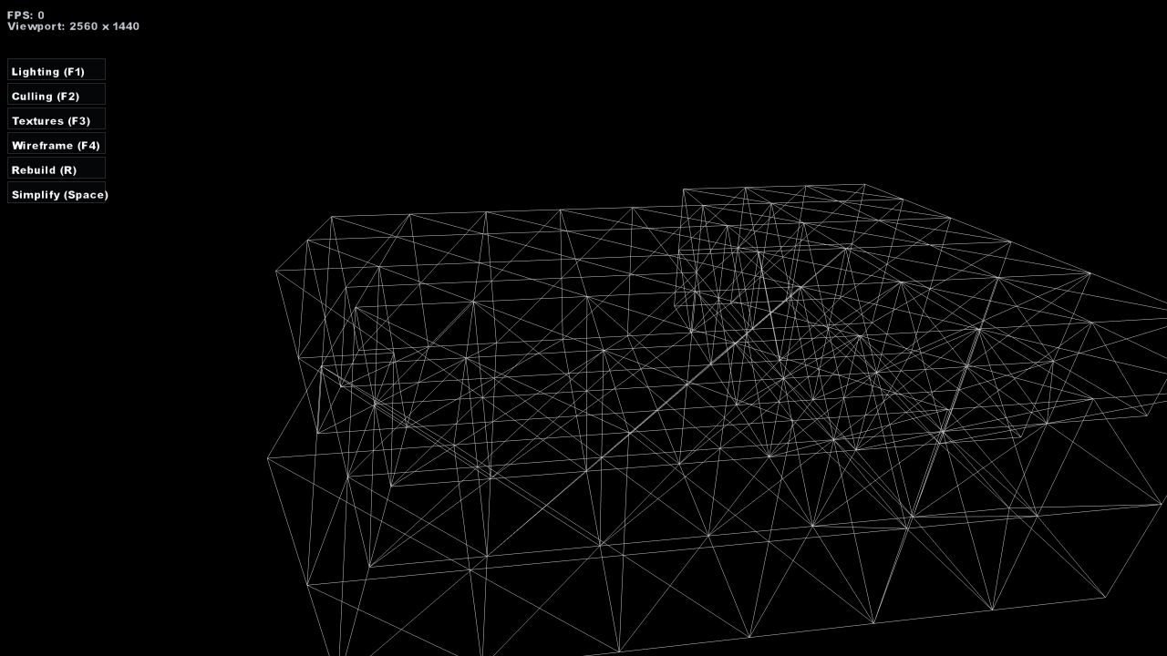 Mesh Simplification gameplay